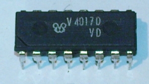 Schaltkreis V 4017D unbenutzte Neuware