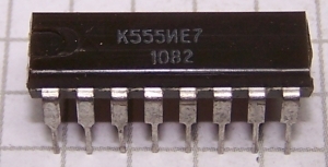 Schaltkreis K555IE7 unbenutzt