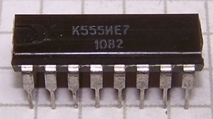 Schaltkreis K555IE7 unbenutzt