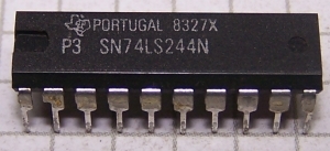 Leitungstreiber/Empfänger 74LS244 unbenutzt