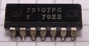 Schaltkreis 75107PC unbenutzt