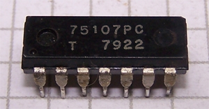 Schaltkreis 75107PC unbenutzt