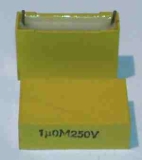 MKT 1,0 uF 250 V stehend unbenutzte Neuware