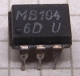 Optokoppler MB 104 unbenutzte Neuware