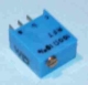 Mini Einstellregler mit Spindel stehend 100 Ohm unbenutzte Neuware