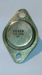 Leistungstransistor KD 605 unbenutzte Neuware