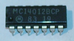 Schaltkreis MC 14012 unbenutzte Neuware