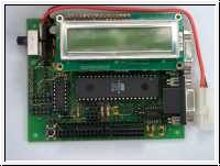 Atmel Board 32-16 V2.3 mit leuchtendem Display